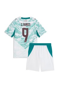 Portugali Goncalo Ramos #9 Jalkapallovaatteet Lasten Vieraspeliasu MM-kisat 2026 Lyhythihainen (+ Lyhyet housut)